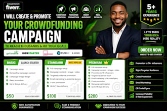 create and promote your gofundme crowdfunding campaign to attract real donors