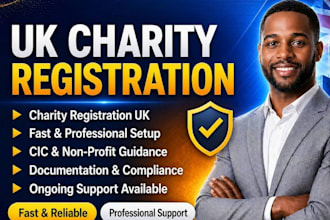 do UK charity registration, 501c3 nonprofit, ein, bylaws, charity commission