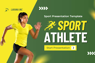 design athlete pitch deck sports analytics pitch deck series a funding deck