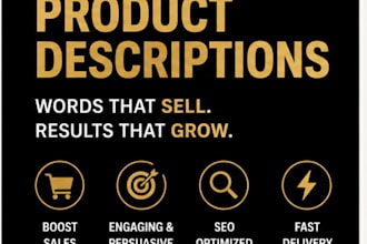 write SEO product descriptions that convert and boost sales