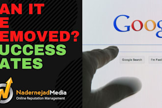 remove mugshots, delete negative links, erase bad articles, false news in google