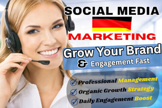 manage and grow your social media accounts professionally