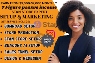 setup stan store digital product, stan store  marketing, beacons ai, tiktok