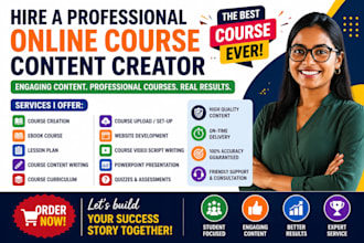 online course creation, course content, skool online course, or elearning course
