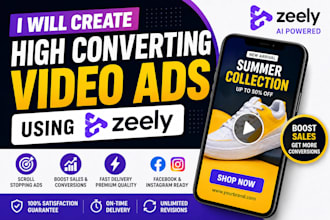 create high converting campaigns using zeely, holo ai