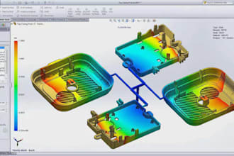 do injection mold design, mold flow analysis,  plastic mold design, dfm