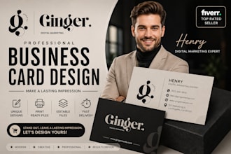 create business card for your buisness