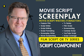 write a cinematic movie screenplay with industry format, comedy script