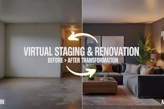 transform your room with virtual staging and virtual renovation