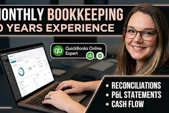 use quickbooks online to help provide clean books