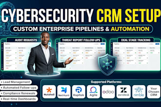 setup cybersecurity crm nutshell nethunt rapitek agile odoo zendesk nimble