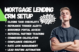 setup mortgage lending bytepro calyxfloify nextwave bluroot nutshell aidium crm