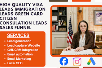quality visa leads immigration leads green card citizen leads consultation