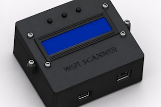 create a 3d printable iot pcb enclosure for esp32, arduino, and smart devices