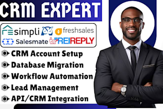 do wise agent resimpli crm freshsales salesmate automation rei reply integration