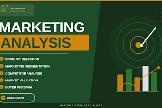 deliver a complete product launch marketing analysis and market research