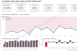 build a custom excel financial model in 3 days