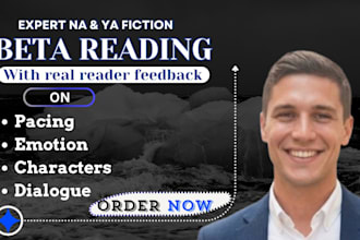 beta read na and ya fiction writing thoroughly with real reader feedback