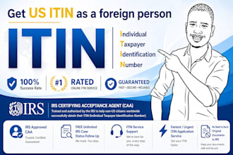 apply itin application for non us residence and us residence