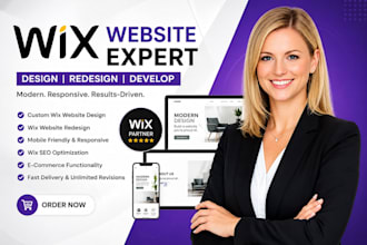 wix website redesign wix website design wix website development
