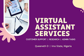 virtual assistant, customer support
