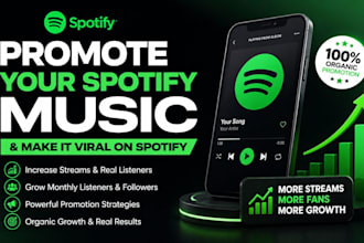 promote your spotify music and make it viral on spotify