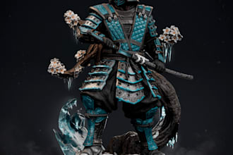 sculpt premium 3d statues and figures for 3d printing