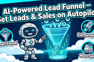 build ai powered lead generation funnel that brings you leads and sales