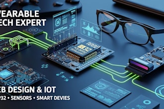 design cutting edge wearable devices with pcb and esp32 integration