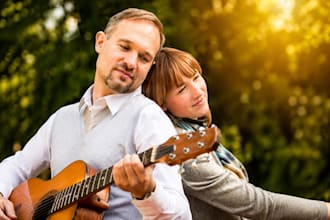 sing professional male and female vocals for your duet song