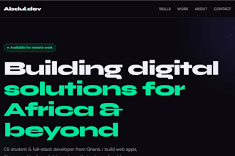 build a clean and responsive website for your business