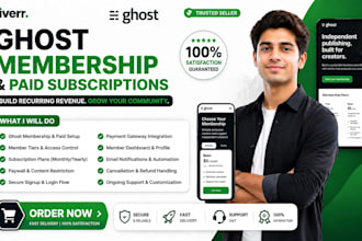 setup ghost membership ghost paid subscription ghost stripe ghost mometization