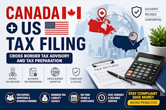 provide canada cross border tax advisory and tax preparation