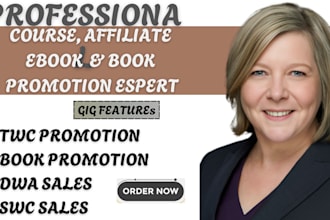 promote your course, master resell rights, digital products and book promotion