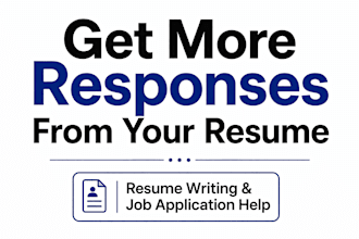 write and improve your resume and job applications