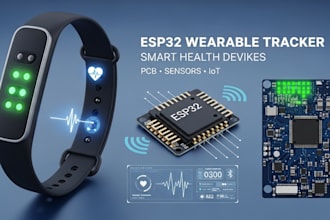 design custom esp32 trackers for wearable health devices