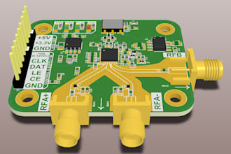 design multilayer pcb, industrial, automotive, rf circuit for power electronics