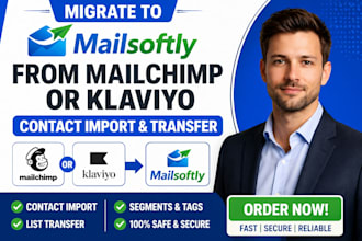 setup mailsoftly list management segmentation personalizaton automation setup