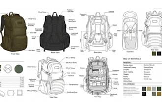 do bag design, bag tech pack, handbag, backpack design, tote bag design