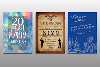party invitation in canva pro
