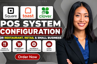 configure pos system for restaurant retail and small business