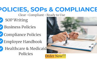 write detailed policy and procedure manual for homecare ndis employee handbook
