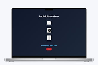 develop a custom web application with react