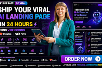 ship your viral ai landing page in 24 hours using vibe coding