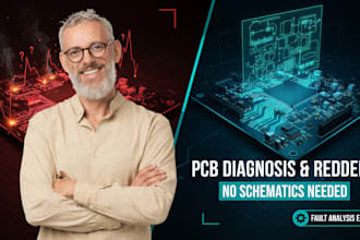 diagnose and redesign faulty industrial control pcbs without schematics