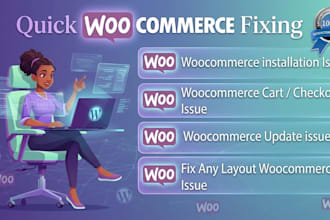 fix wordpress issues bug woocommerce wordpress website support product error