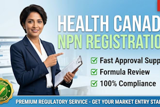 health canada npn registration and product license for your supplements