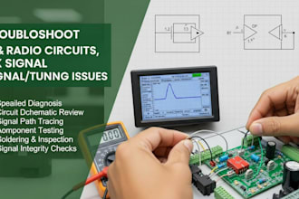 fix rf circuit not working and troubleshoot radio signal and tuning issues