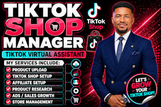 setup tiktok shop or shopify dropshipping seo setup facebook and instagram shop