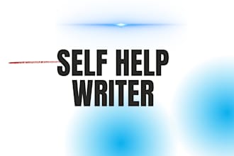 be your selfhelp ebook writer
